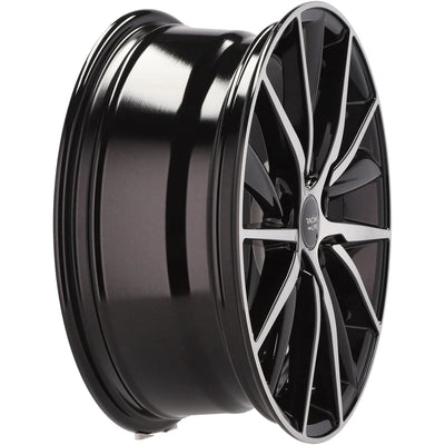 Alu kola Racing Line B5809 7x17 5x114.3 ET45 67.1 Black Polished | Wheelsup.cz