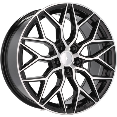 Alu kola replika Vossen B5812 8x18 5x108 ET40 67.1 Black Polished | Wheelsup.cz