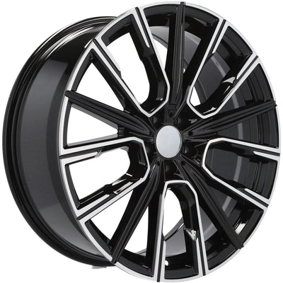 Alu kola pro BMW B5836 10x20 5x120 ET41 74.1 Black Polished | Wheelsup.cz