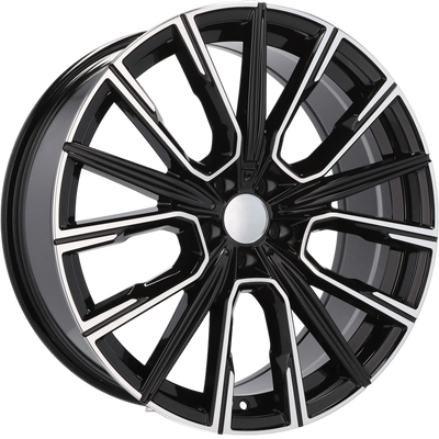 Alu kola pro BMW B5836 8.5x21 5x112 ET25 66.6 Black Polished | Wheelsup.cz
