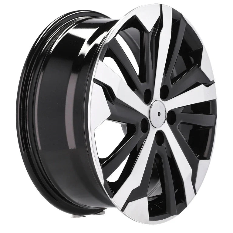 Alu kola pro Peugeot B5837 7x17 5x108 ET42 65.1 Black Polished | Wheelsup.cz
