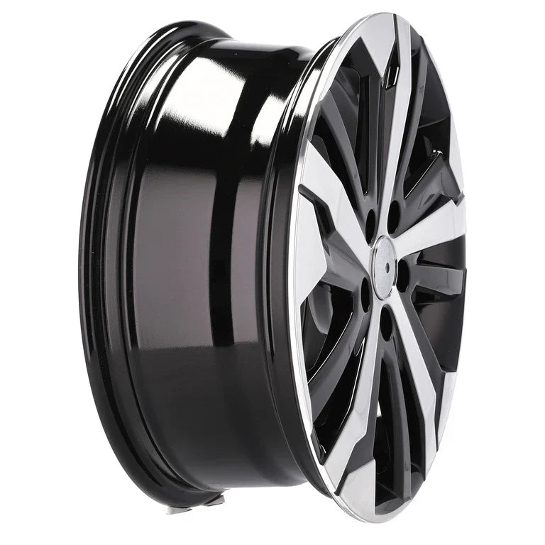 Alu kola pro Peugeot B5837 7x16 5x108 ET44 65.1 Black Polished | Wheelsup.cz