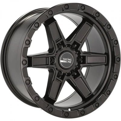 Alu kola pro Offroad B5840 9x18 6x139.7 ET10 110.1 Black Half Matt | Wheelsup.cz
