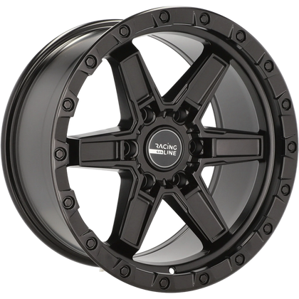 Alu kola pro Offroad B5840 9x18 6x139.7 ET10 110.1 Black Half Matt