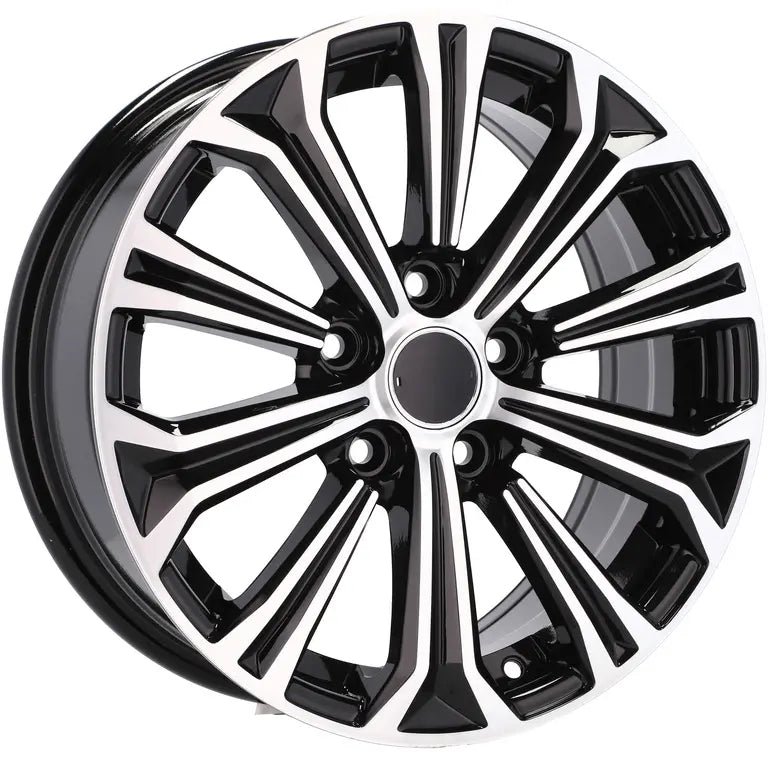 Alu kola pro Toyota B5845 7.5x17 5x100 ET40 54.1 Black Polished | Wheelsup.cz