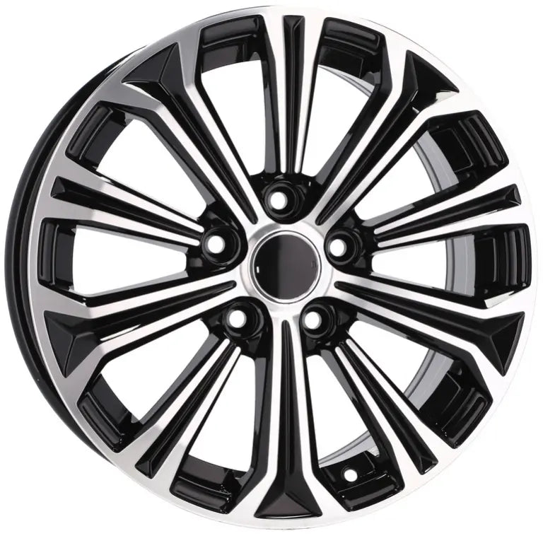 Alu kola pro Toyota B5845 7.5x17 5x100 ET40 54.1 Black Polished | Wheelsup.cz