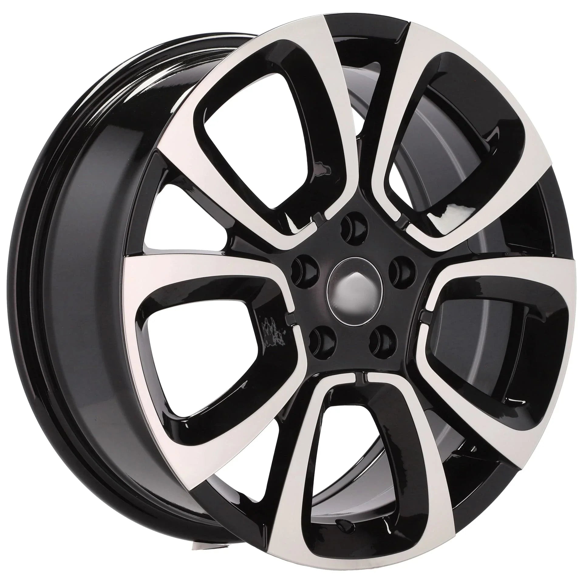 Alu kola pro Citroen B5850 7x17 5x108 ET47 65.1 Black Polished | Wheelsup.cz