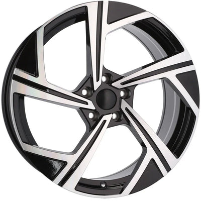 Alu kola pro Volkswagen B5851 7.5x17 5x112 ET42 57.1 Black Polished | Wheelsup.cz