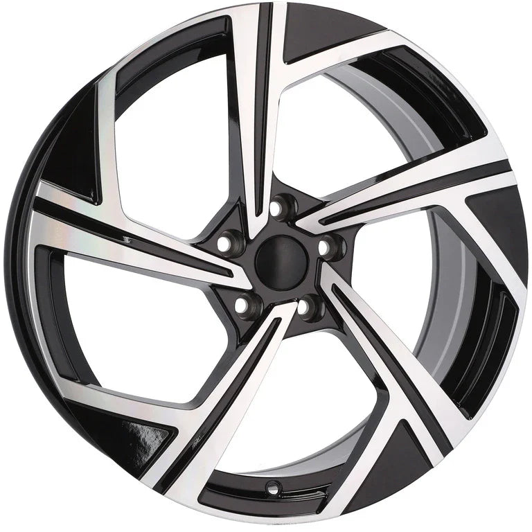 Alu kola pro Volkswagen B5851 7.5x17 5x112 ET42 57.1 Black Polished | Wheelsup.cz