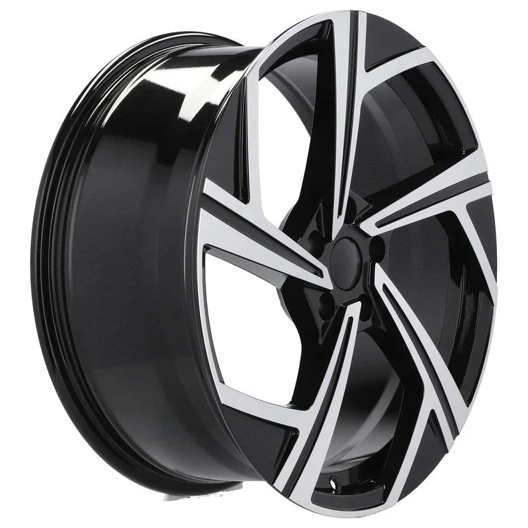 Alu kola pro Volkswagen B5851 7.5x17 5x112 ET42 57.1 Black Polished | Wheelsup.cz