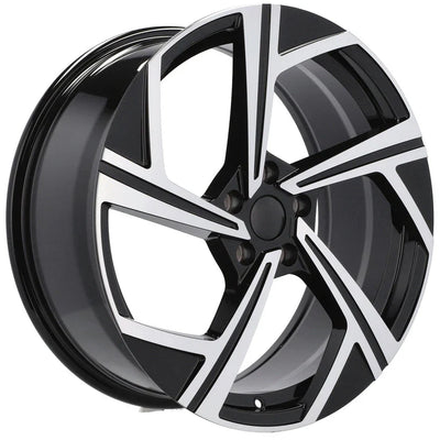 Alu kola pro Volkswagen B5851 7.5x17 5x112 ET42 57.1 Black Polished | Wheelsup.cz