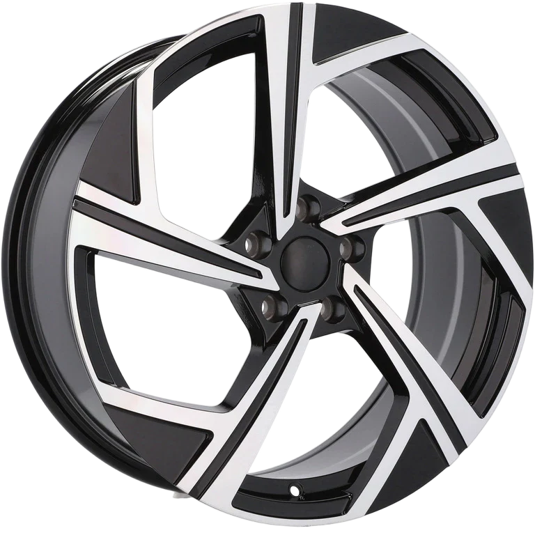 Alu kola pro Volkswagen B5851 7.5x17 5x112 ET42 57.1 Black Polished | Wheelsup.cz