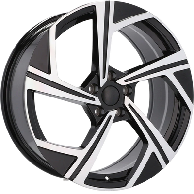 Alu kola pro Volkswagen B5851 8x18 5x112 ET45 Black Polished | Wheelsup.cz