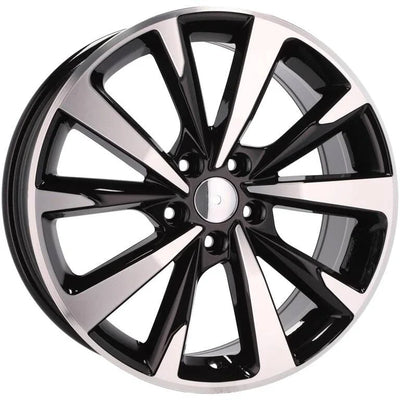 Alu kola pro Seat B5869 7.5x18 5x112 ET46 57.1 Black Polished | Wheelsup.cz
