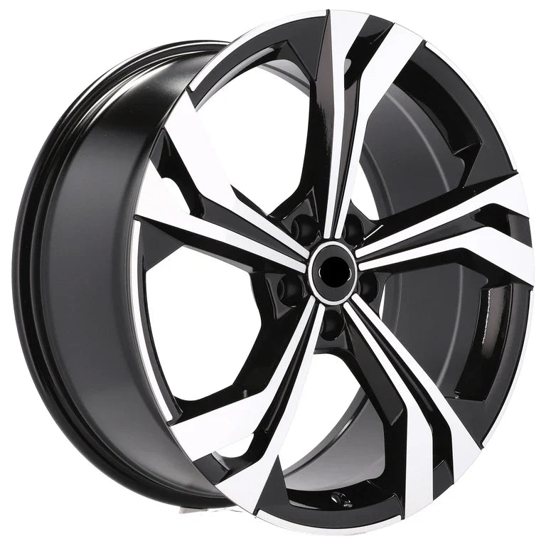 Alu kola pro Audi B5873 8.5x20 5x112 ET36 66.6 Black Polished | Wheelsup.cz