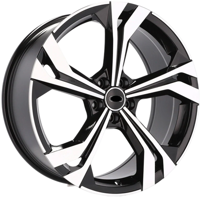 Alu kola pro Audi B5873 8.5x20 5x112 ET38 66.6 Black Polished | Wheelsup.cz