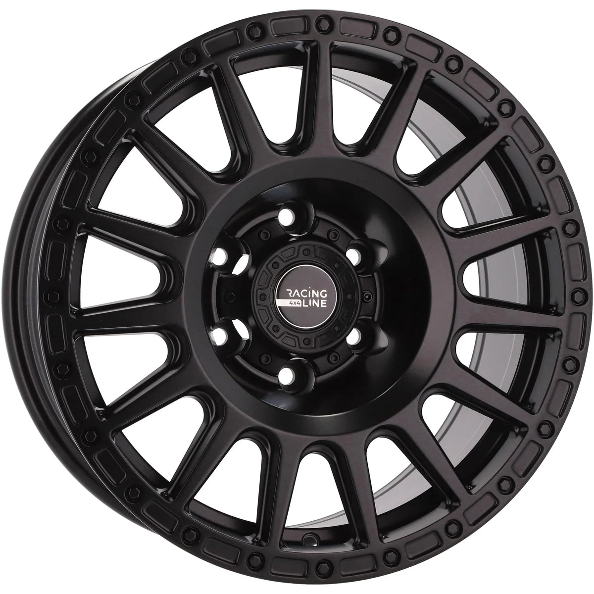 Alu kola pro Offroad B5877 8x17 6x139.7 ET-15 110.1 Black Half Matt