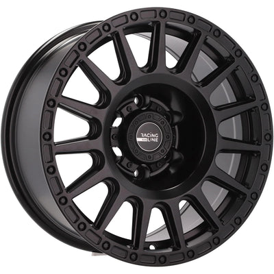 Alu kola pro Offroad B5877 8x17 6x139.7 ET-15 110.1 Black Half Matt | Wheelsup.cz