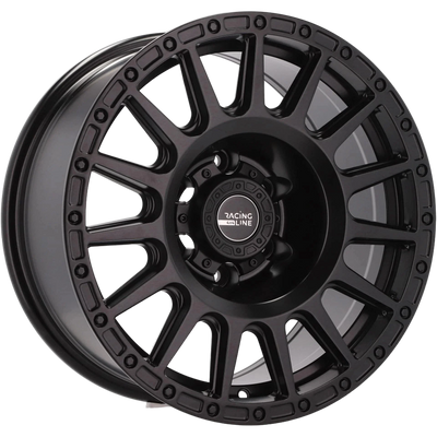 Alu kola pro Offroad B5877 8x17 6x139.7 ET-15 110.1 Black Half Matt | Wheelsup.cz