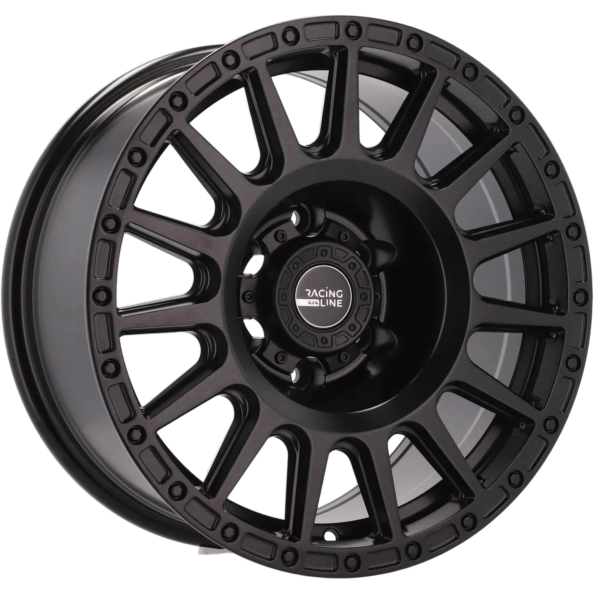 Alu kola pro Offroad B5877 8x17 6x139.7 ET15 110.1 Black Half Matt | Wheelsup.cz