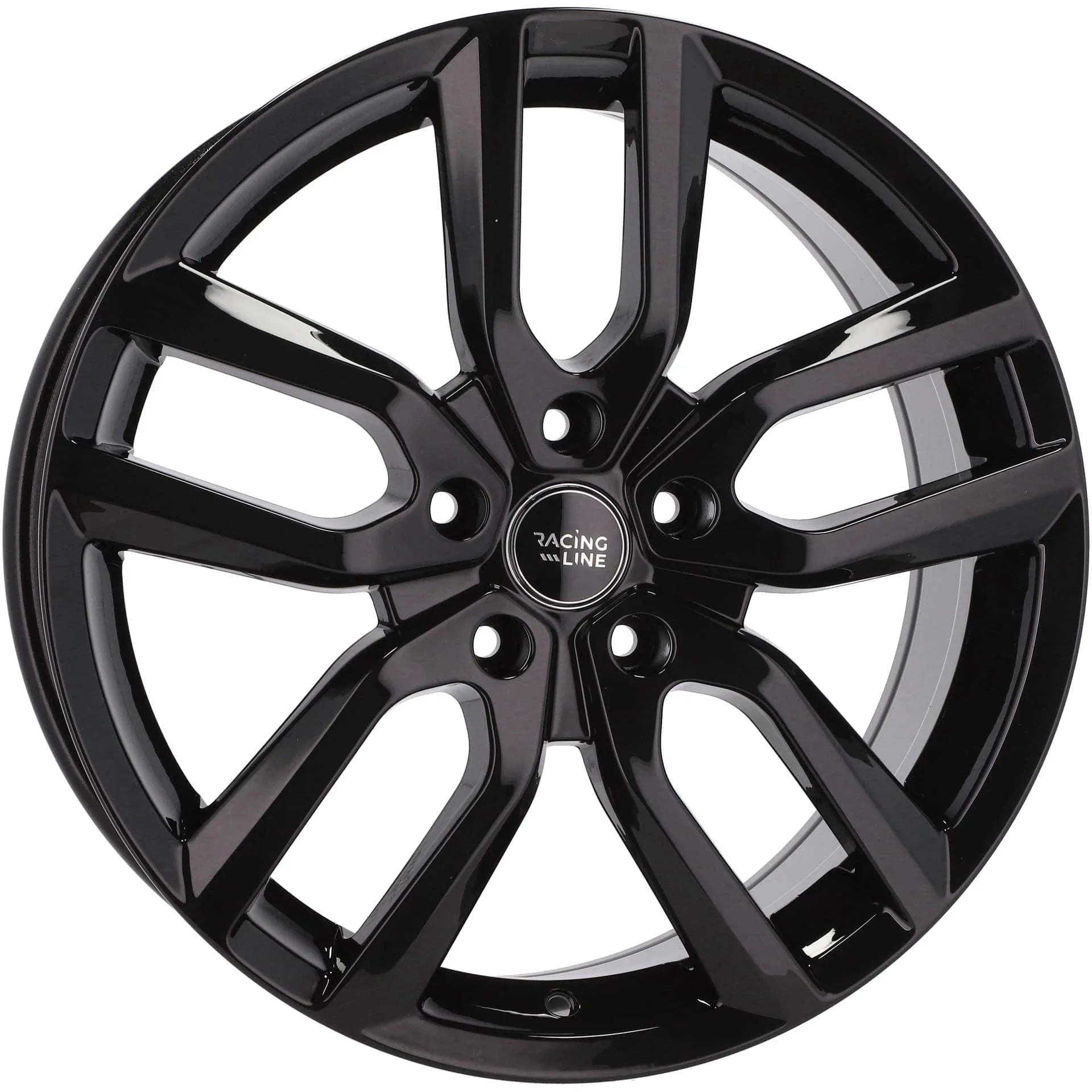 Alu kola Racing Line B5883 7.5x18 5x114.3 ET45 67.1 Black | Wheelsup.cz