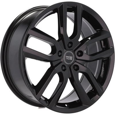 Alu kola Racing Line B5883 7.5x18 5x114.3 ET45 67.1 Black | Wheelsup.cz