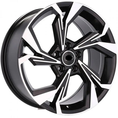 Alu kola pro Audi B5893 8x19 5x112 ET35 66.6 Black Polished | Wheelsup.cz
