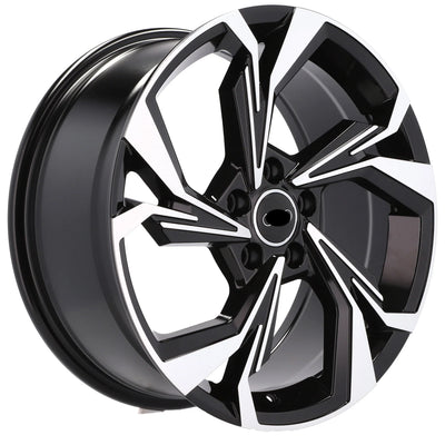 Alu kola pro Audi B5893 8x18 5x112 ET34 66.6 Black Polished | Wheelsup.cz