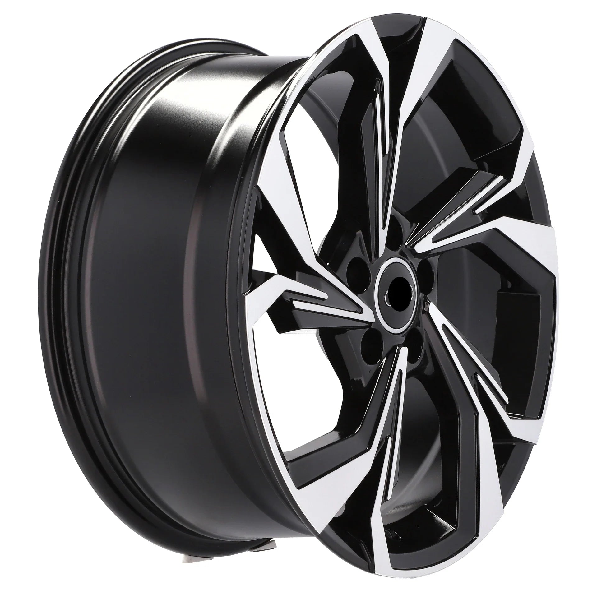 Alu kola pro Audi B5893 8x18 5x112 ET34 66.6 Black Polished | Wheelsup.cz