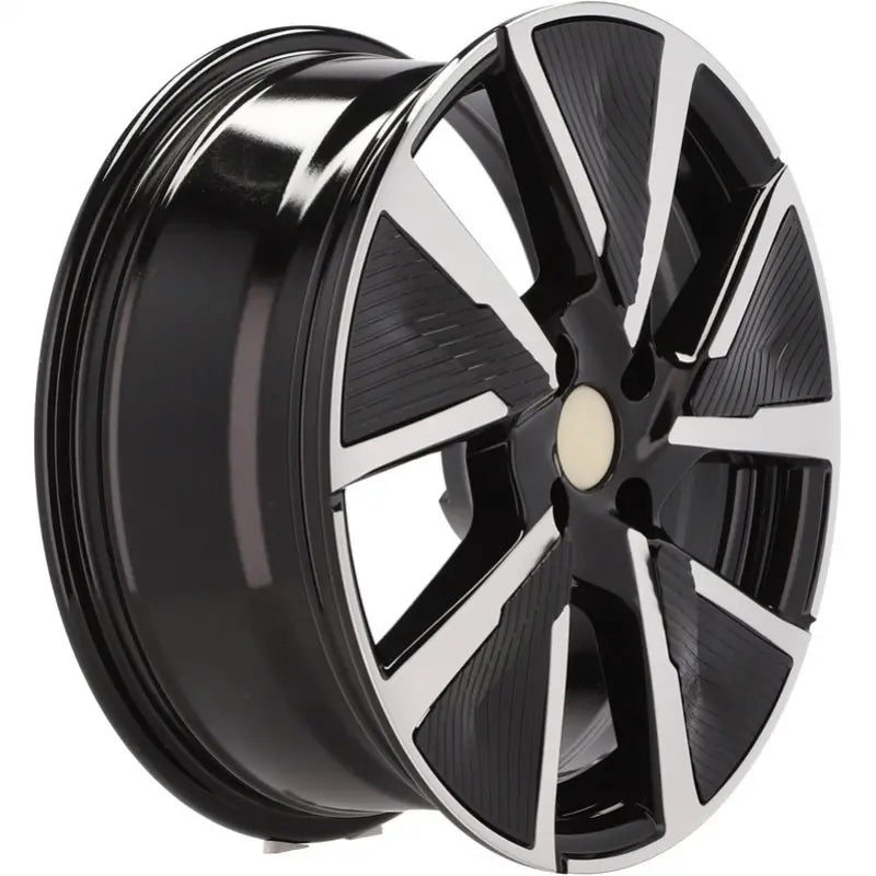 Alu kola pro Peugeot B5906F 7x17 4x108 ET32 65.1 Black Polished | Wheelsup.cz