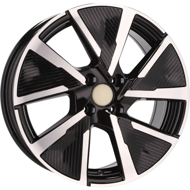 Alu kola pro Peugeot B5906F 7x17 4x108 ET32 65.1 Black Polished | Wheelsup.cz