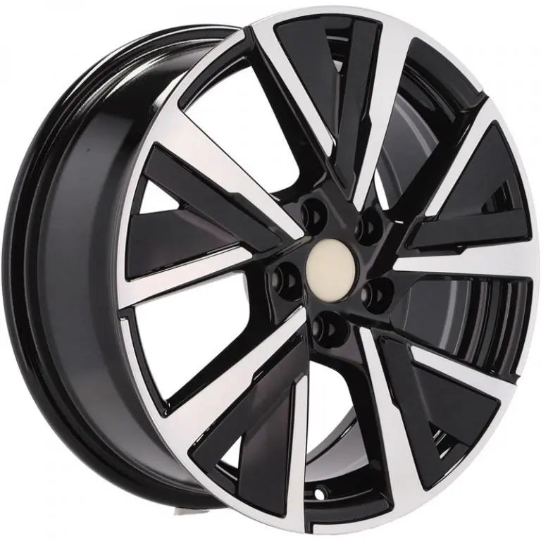 Alu kola pro Peugeot B5906 6.5x16 4x108 ET32 65.1 Black Polished | Wheelsup.cz