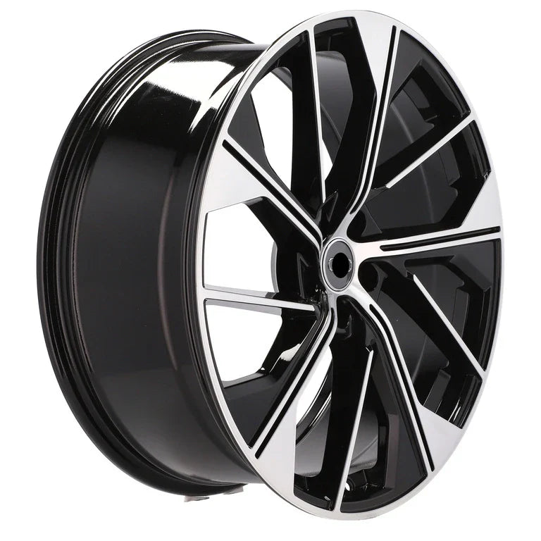 Alu kola pro Audi B5907 8x18 5x112 ET39 66.6 Black Polished | Wheelsup.cz