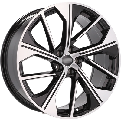 Alu kola pro Audi B5907 8.5x20 5x112 ET34 66.6 Black Polished | Wheelsup.cz