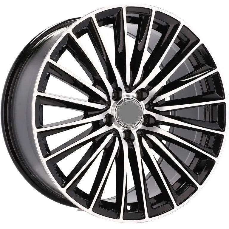Alu kola pro Mercedes B5909 9.5x20 5x112 ET45 66.6 Black Polished | Wheelsup.cz
