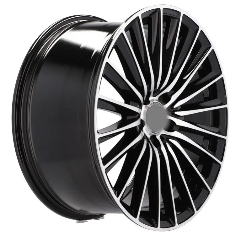 Alu kola pro Mercedes B5909 7.5x18 5x112 ET40 66.6 Black Polished | Wheelsup.cz
