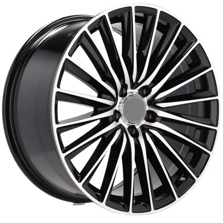 Alu kola pro Mercedes B5909 9.5x20 5x112 ET45 66.6 Black Polished | Wheelsup.cz