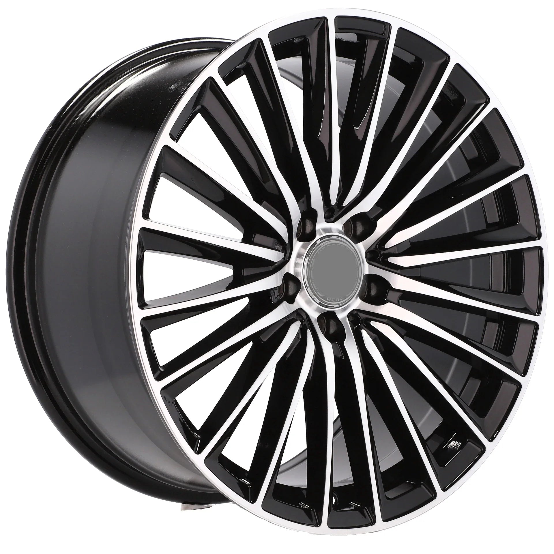 Alu kola pro Mercedes B5909 7.5x17 5x112 ET40 66.6 Black Polished | Wheelsup.cz