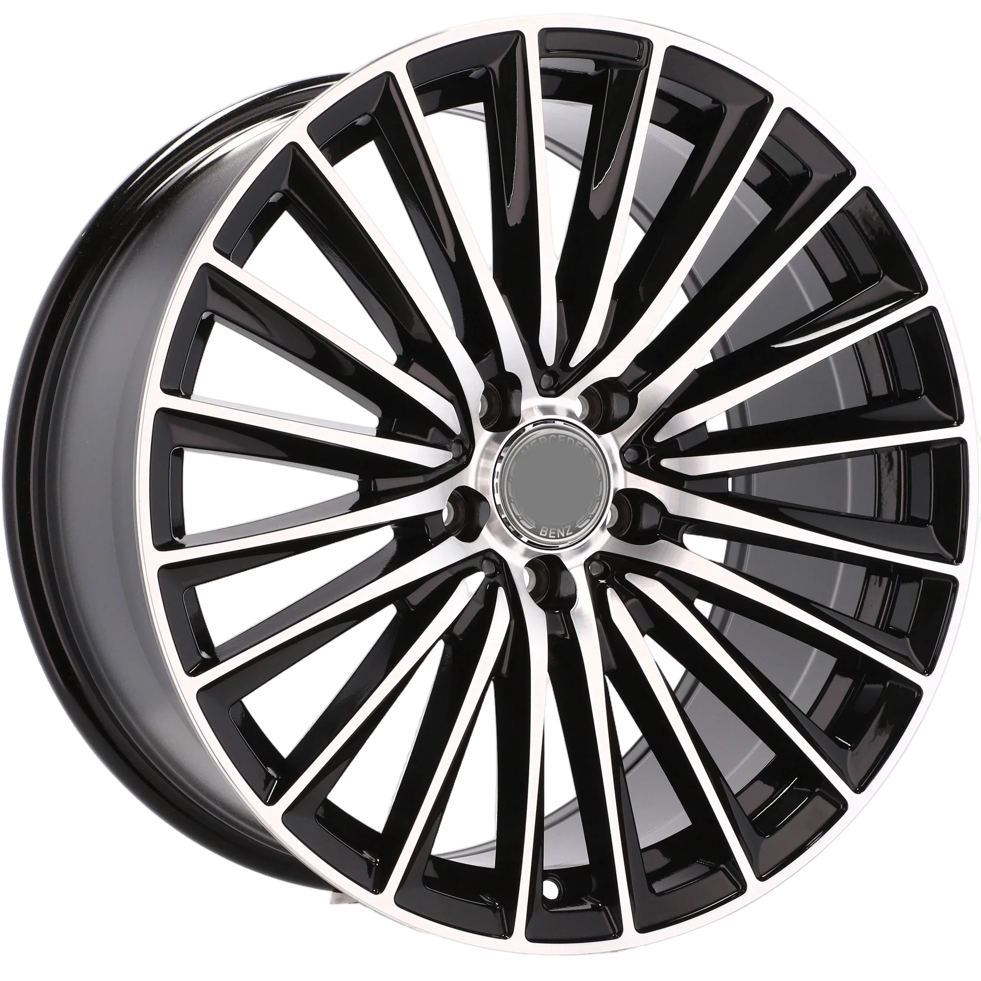 Alu kola pro Mercedes B5909 8x18 5x112 ET45 66.6 Black Polished | Wheelsup.cz