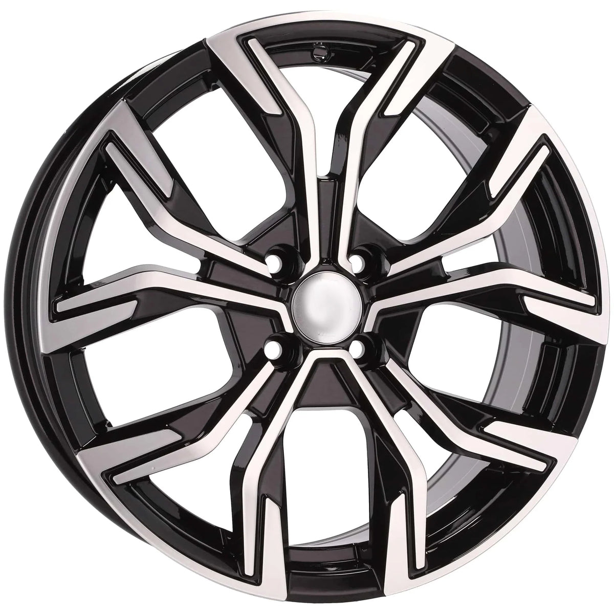 Alu kola pro Renault B5920 7x17 4x100 ET37 60.1 Black Polished | Wheelsup.cz