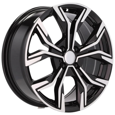 Alu kola pro Renault B5920 7x17 4x100 ET37 60.1 Black Polished | Wheelsup.cz