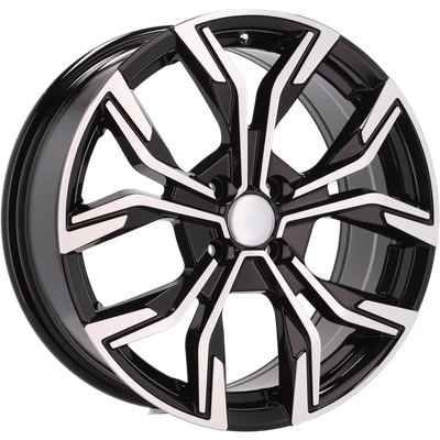 Alu kola pro Renault B5920 7x17 4x100 ET37 60.1 Black Polished | Wheelsup.cz
