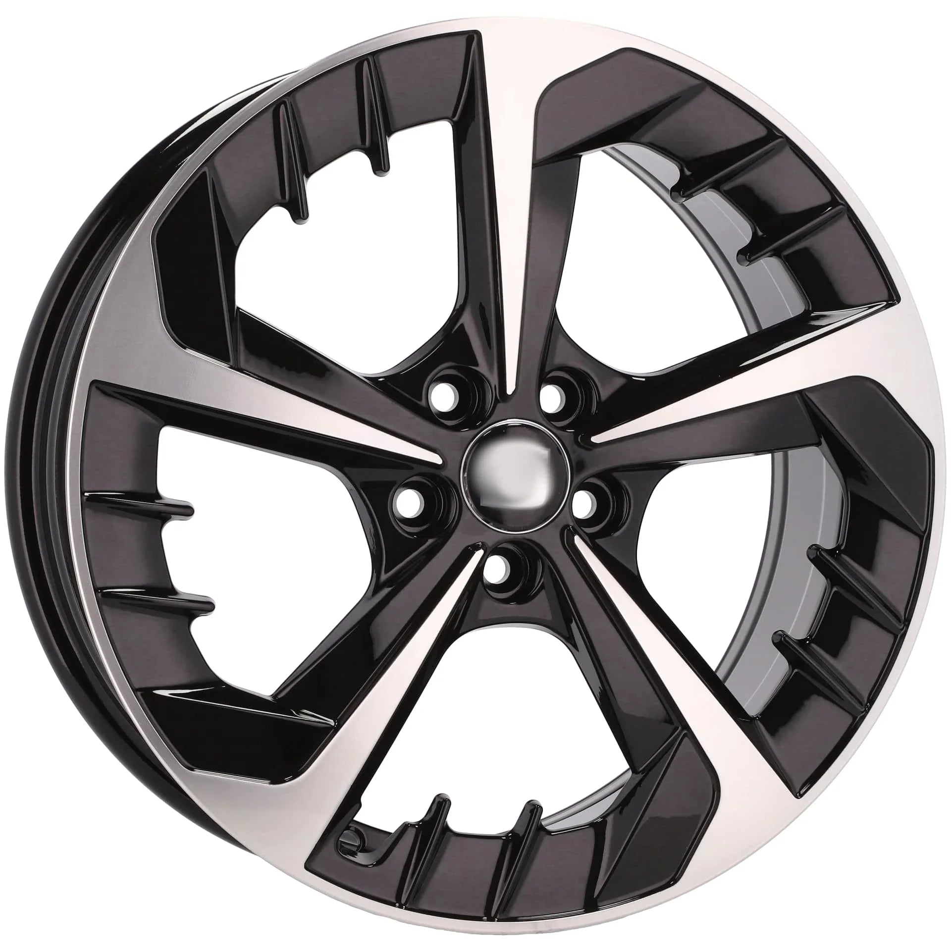 Alu kola pro Seat B5943 7x17 5x100 ET51 Black Polished | Wheelsup.cz