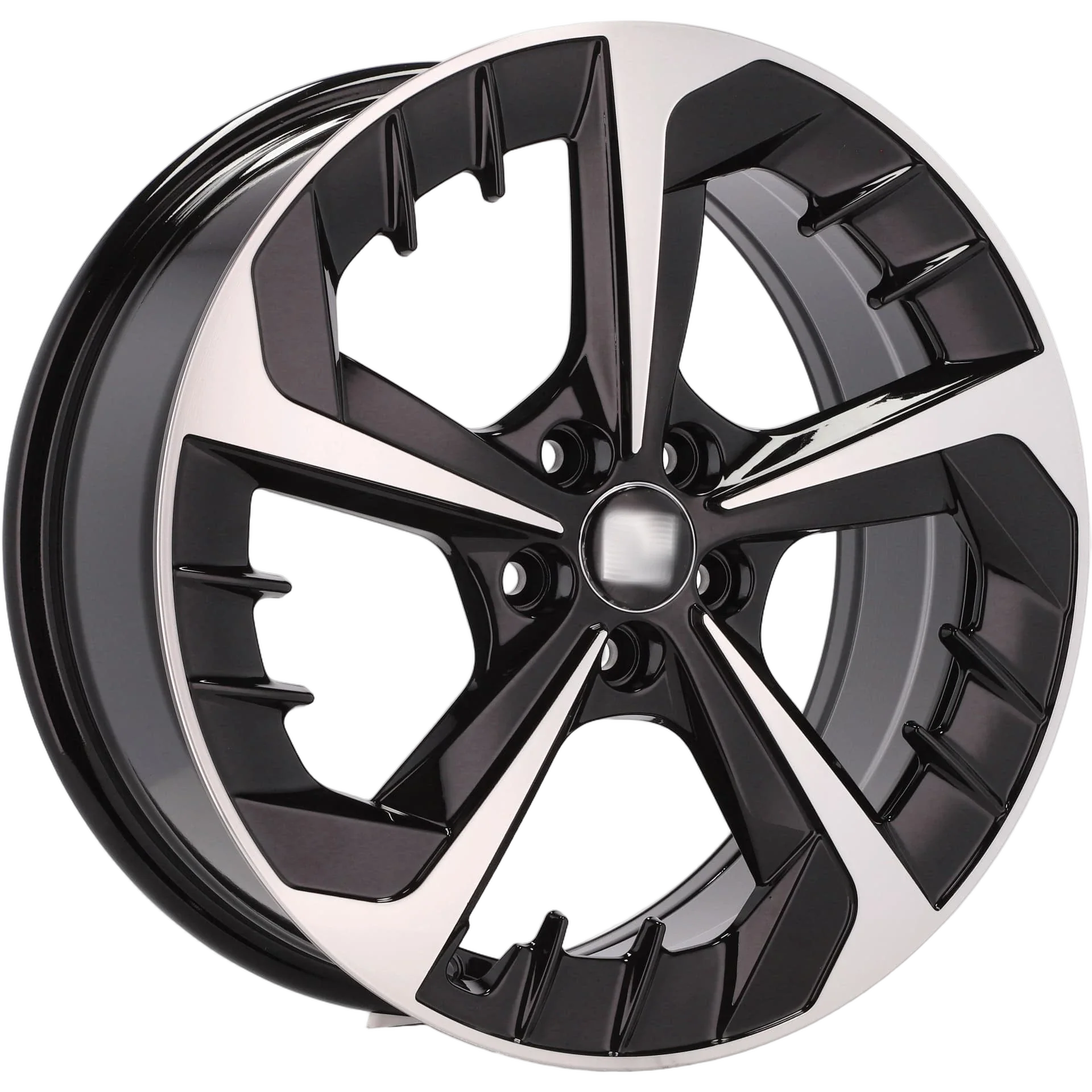 Alu kola pro Seat B5943 7x17 5x100 ET51 Black Polished | Wheelsup.cz