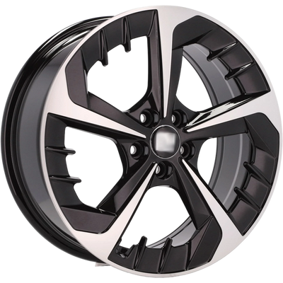 Alu kola pro Seat B5943 7x17 5x100 ET51 Black Polished | Wheelsup.cz
