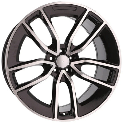 Alu kola pro Mercedes B5949 10x22 5x112 ET46 66.6 Black Polished | Wheelsup.cz