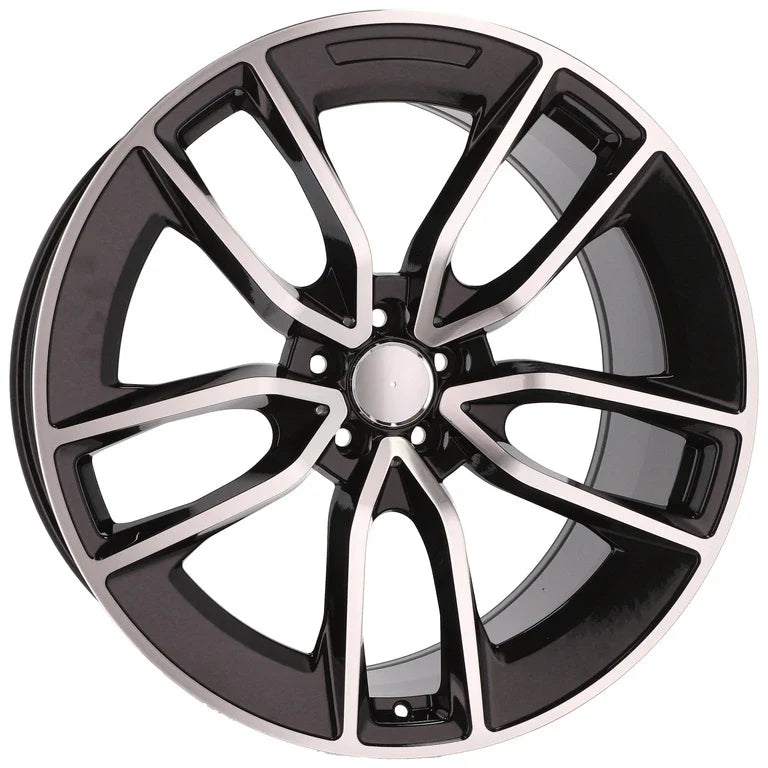 Alu kola pro Mercedes B5949 10x22 5x112 ET56 Black Polished | Wheelsup.cz