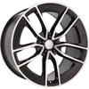 Cerchi in lega per Mercedes B5949 10x22 5x112 ET56 66.6 Nero