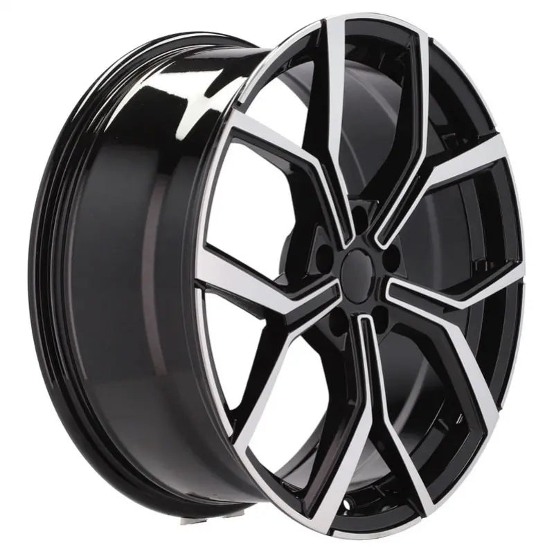 Alu kola pro Volkswagen B5952 7.5x18 5x100 ET45 57.1 Black Polished | Wheelsup.cz