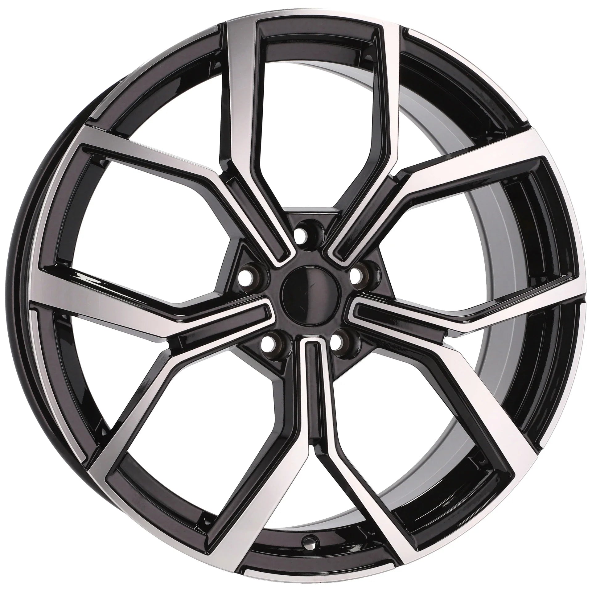 Alu kola pro Volkswagen B5952 7.5x18 5x112 ET40 Black Polished | Wheelsup.cz